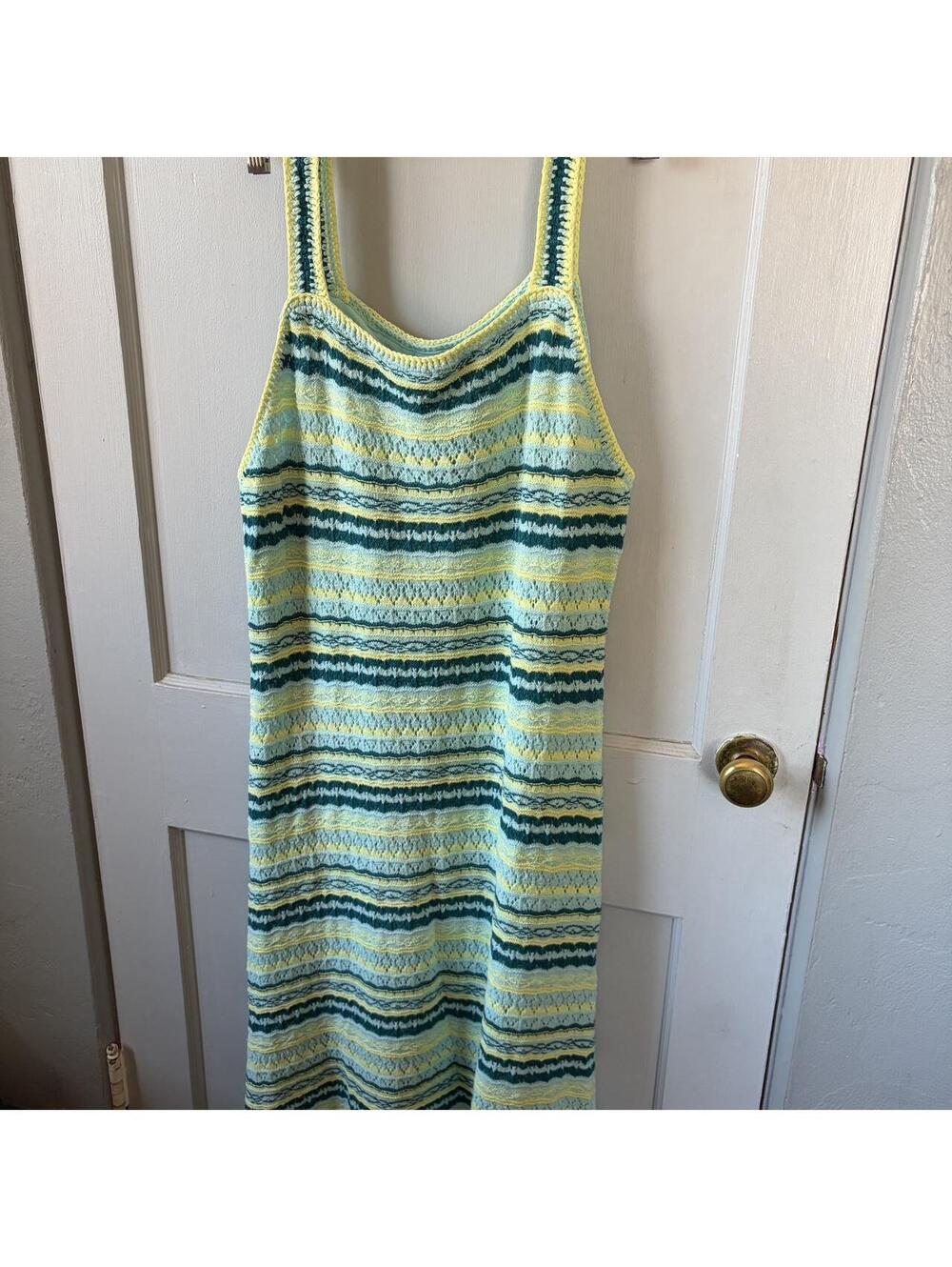 Jessica Simpson Women's Multi and Green Casual-dress